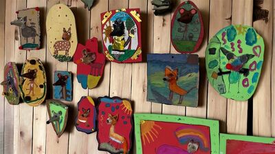 Lustige Tiergesichter vom Tuppenhof für Kinder (8–11 Jahre); Foto: Christina Puth