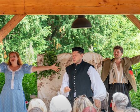 Zinzi Frohwein, Jakob Kleinschrot und Agris Hartmanis; Foto: (c) Klaus Stevens