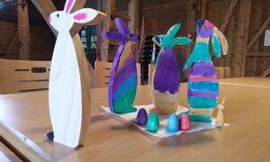 Osterwerkstatt Bunt ums Ei (Eltern-Kind-Aktion für Kita- und Grundschulkinder)