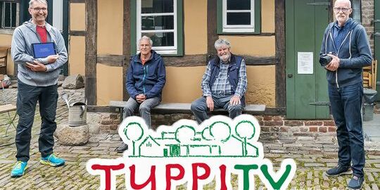 Das Tuppenhof-Filmteam präsentierte den Pressevertretern das neue Projekt TuppiTV.