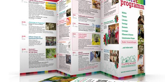 Der Programmfolder 2020 des Tuppenhofs; (c) by Frank Ahlert