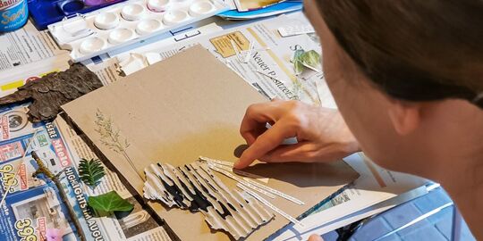 Collage — Kleben für die Kunst