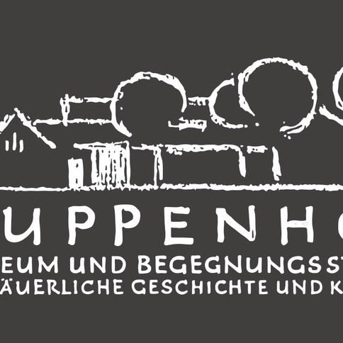 Das Tuppenhof-Logo zeigt eine stilisierte Darstellung des Museums in Kaarst für bäuerliche Geschichte. | © Tuppenhof