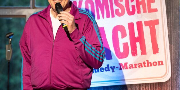 Keirut Wenzel bei der Komischen Nacht auf dem Tuppenhof; Foto: Copyright by Klaus Stevens Kaarst