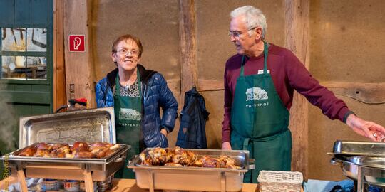 Traditionelles Sauerkrautessen auf dem Tuppenhof Foto: (c) Klaus Stevens