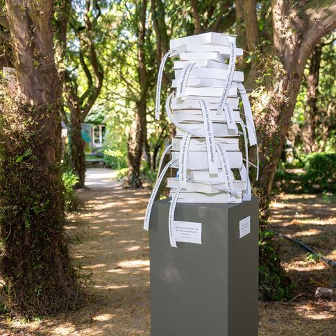 Arbeit von Michaela Kura Foto: Copyright by Klaus Stevens Kaarst